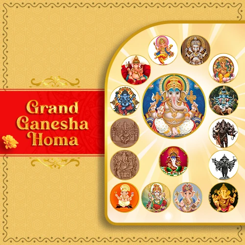 Grand Ganesha Homa (Shodasha Ganapathy Homa)